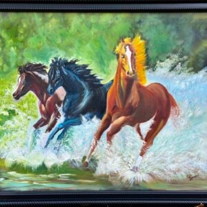 Untamed Elegance | Oil On Canvas | 16” X 20”